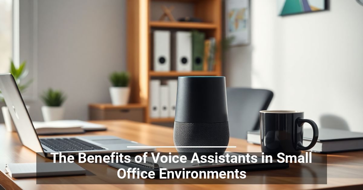The Benefits of Voice Assistants in Small Office Environments